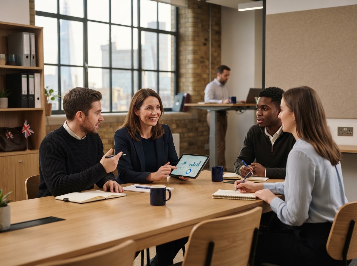 Crest Equitance analysts reviewing portfolio risk data
